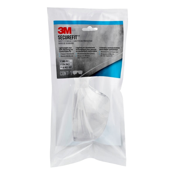 3M™ SecureFit 200 Anti-Fog Eyewear SF200P1-DC, Clear