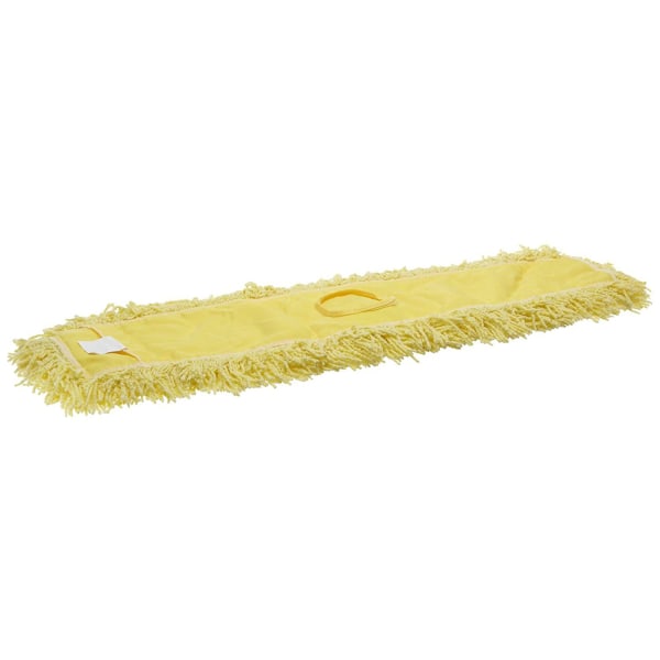 Rubbermaid® Commercial Trapper Blend Dust Mop - 5" Width x 24" Length - Yarn, Cotton, Plastic - 1Each