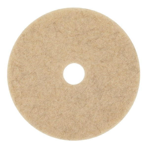 Niagara 3500N Natural Hog's Hair Floor Pads, 21", Tan, Pack Of 5 Pads