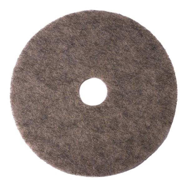 Niagara 3700N Super Hog's Hair Burnishing Pads, 24", Gray, Pack Of 5 Pads