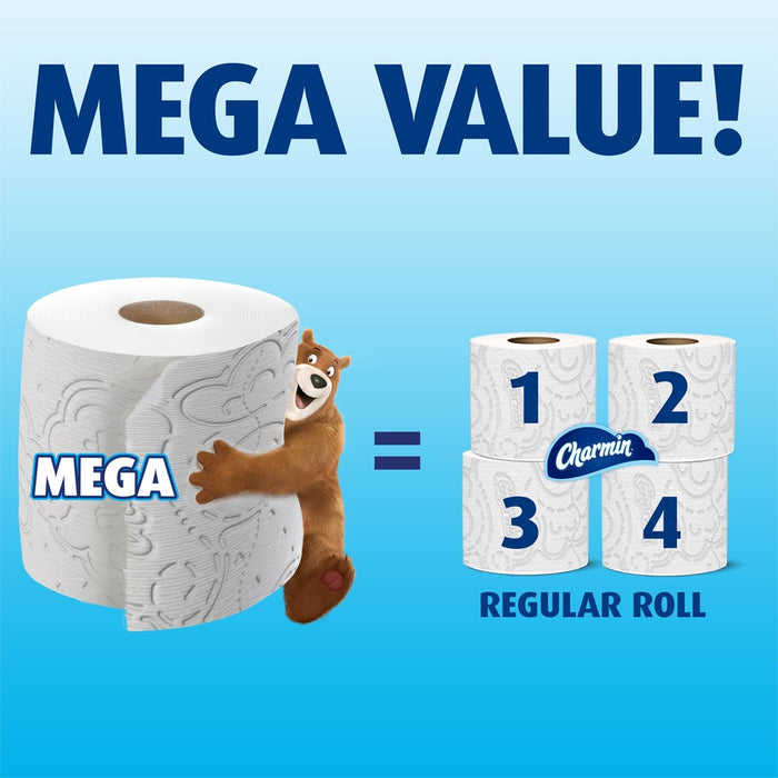 Ultra Soft Bathroom Tissue, Septic-Safe, 2-Ply, White, 366 Sheets/Roll, 18 Rolls/Carton