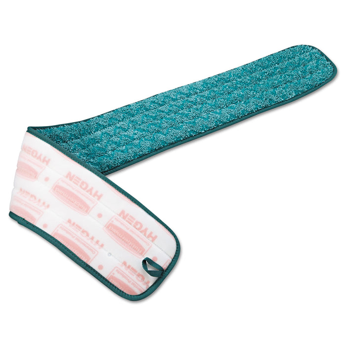 Rubbermaid® Commercial Microfiber Dry Hall Dusting Pad, 36.5 x 5.5, Green