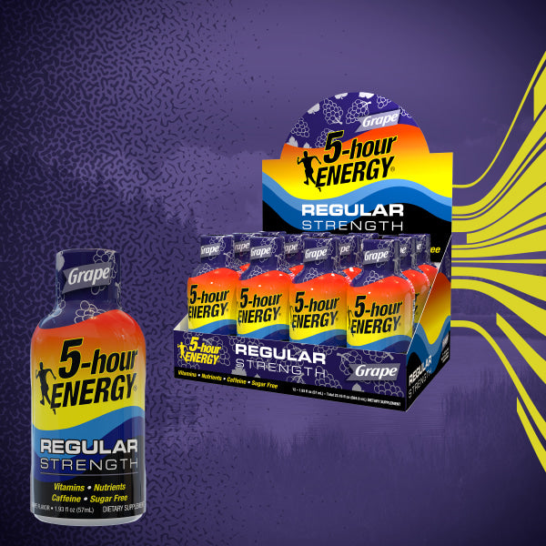5-Hour Energy™ Original Energy Drink, 2 Oz, Grape