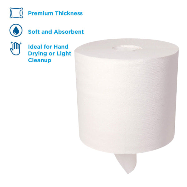 SofPull® by GP PRO High-Capacity Centerpull 1-Ply Paper Towels, 560 Sheets Per Roll, Pack Of 4 Rolls