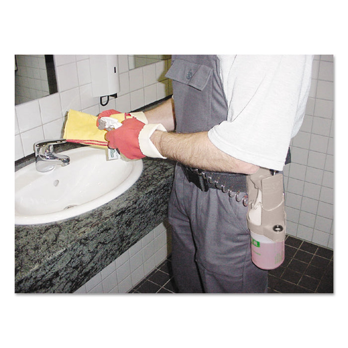 Unger® Sprayer-on-a-Belt Spray Bottle Kit, 33 oz, Gray/White/Translucent