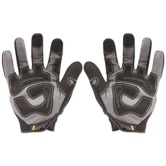 Ironclad General Utility Spandex Gloves, Black, Medium, Pair