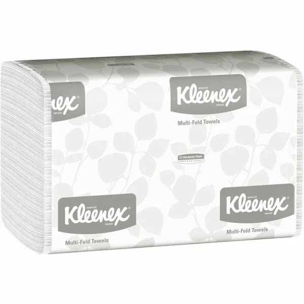 Kleenex® Multi-Fold 1-Ply Paper Towels, Pack Of 1200 Sheets
