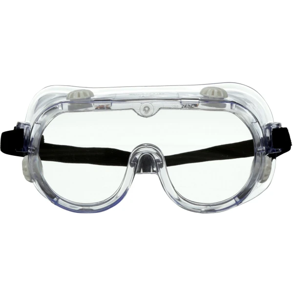 3M™ Goggle Chemical Splash 91252H1-DC-10, Black Strap, Clear Lens 91252H1-DC-10, Black Strap, Clear Lens/EA
