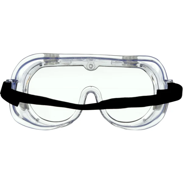 3M™ Goggle Chemical Splash 91252H1-DC-10, Black Strap, Clear Lens 91252H1-DC-10, Black Strap, Clear Lens/EA
