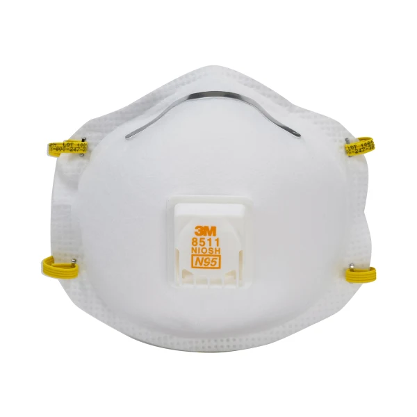 3M™ Cool Flow Paint Sanding Valved Respirator N95 8511P10-DC-PS, Pack Of 10