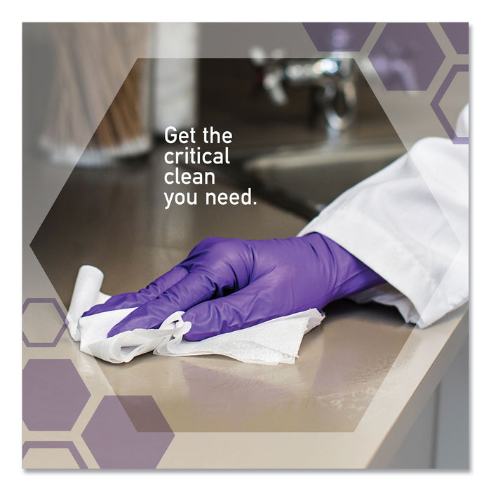 WetTask System Prep Wipers for Bleach/Disinfectants/Sanitizers Hygienic Enclosed System Refills W/Canister, 55/Rl,12 Roll/Ct