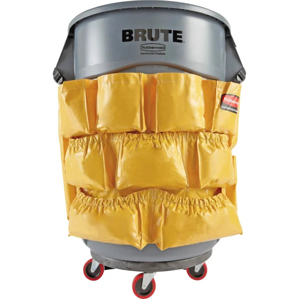 Rubbermaid® Brute® Caddy Bag, 20 1/2"H x 20"W, Yellow