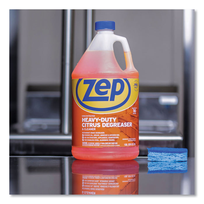 Zep Commercial® Cleaner and Degreaser, Citrus Scent, 1 gal Bottle, 4/Carton