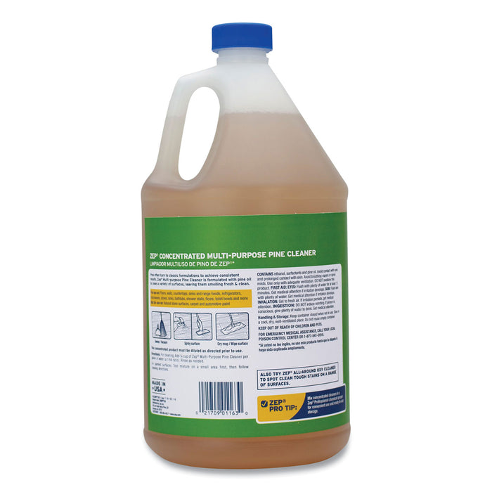 Zep Commercial® Pine Multi-Purpose Cleaner, Pine Scent, 1 gal, 4/Carton