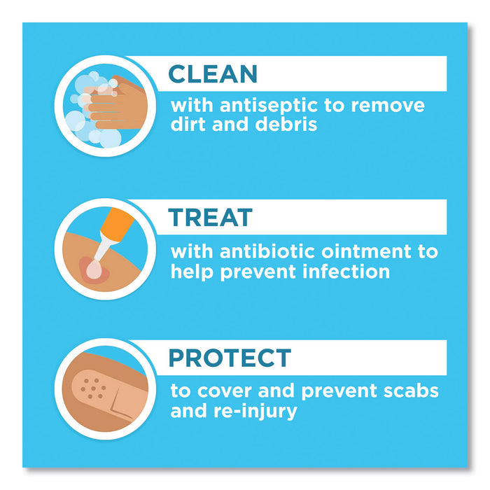 BAND-AID® Flexible Fabric Extra Large Adhesive Bandages 1.75 X 4, 10/Box