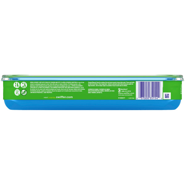 Swiffer® Sweeper Wet Multisurface Mopping Pads, Open Window Fresh Scent, 11 5/8" x 2 3/16", Pack Of 12