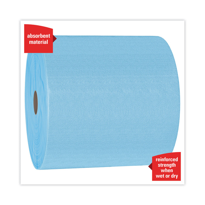 WypAll® X60 Jumbo Roll Reusable Cloth - 12.5" x 13.4", Blue