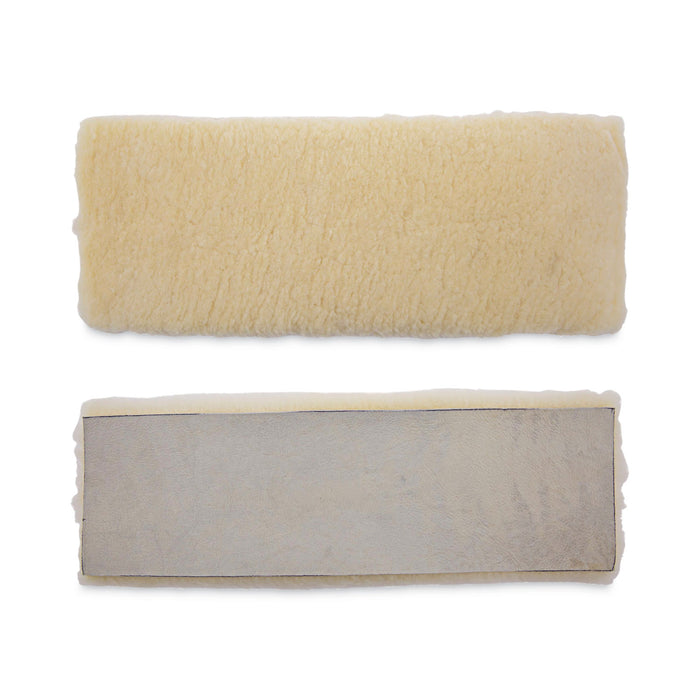 Mop Head, Finish Applicator, Lambswool, 18-Inch, White