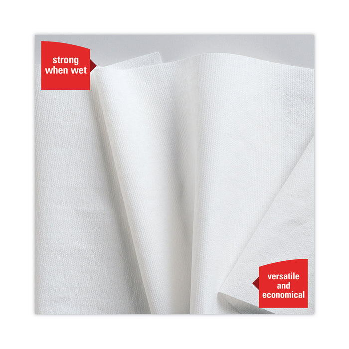 WypAll® X50 Jumbo Roll Disposable Cloth - 9.8" x 13.4", White