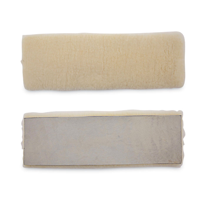 Mop Head, Applicator Refill Pad, Lambswool, 18-Inch, White