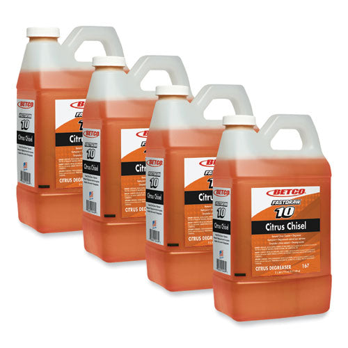 Betco® Chisel Degreaser Concentrate, Citrus Scent, 80 Oz Bottle, Case Of 4