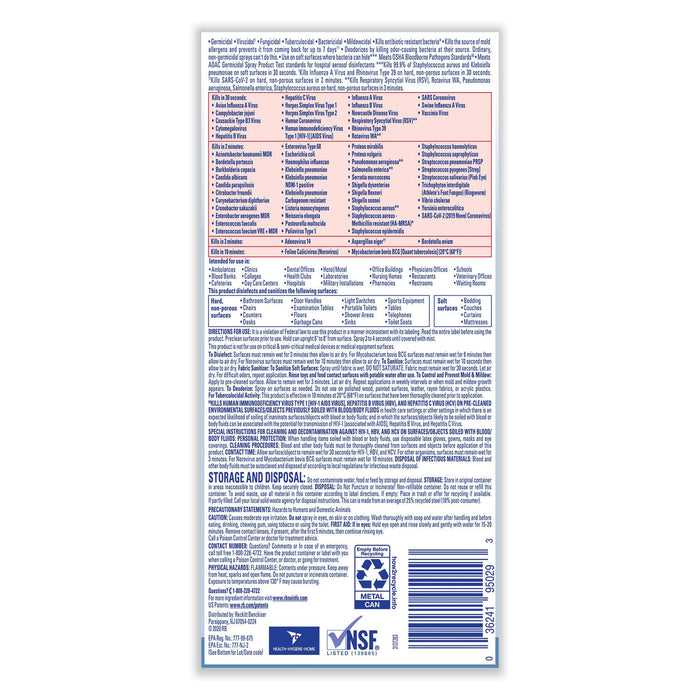 YSOL® Brand I.C.™ Disinfectant Spray, 19 oz Aerosol Spray, 12/Carton