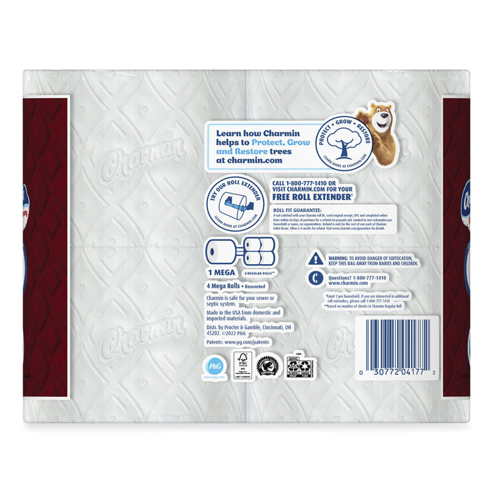 Ultra Strong Bathroom Tissue, Septic Safe, 2-Ply, White, 242 Sheet/Roll, 4/Pack, 8 Packs/Carton