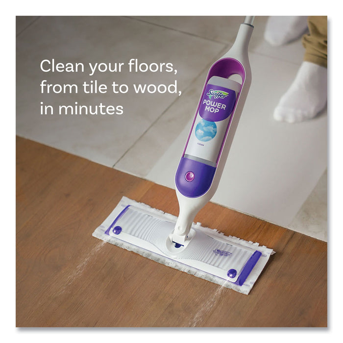 Swiffer® PowerMop Mopping Pads, 15.4 x 5.3, 8/Box, 2 Boxes/Carton