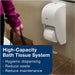 Tork High-Capacity Toilet Paper Roll White T26, Advanced, 2-Ply, 36 X 1000 Sheets, 110292A