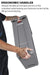 Slim Jim Plastic Rectangular Trash/Garbage Can with Venting Channels, 23 Gallon, Brown (1956187)