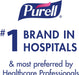 PURELL Advanced Hand Sanitizer Soothing Gel, Fresh Scent, 4 Fl Oz Travel Size Flip Cap Bottle (Pack of 24) - 9631-24