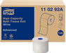 Tork High-Capacity Toilet Paper Roll White T26, Advanced, 2-Ply, 36 X 1000 Sheets, 110292A