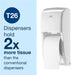 Tork High-Capacity Toilet Paper Roll White T26, Advanced, 2-Ply, 36 X 1000 Sheets, 110292A