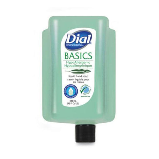 Professional 33827 Basics Mp Free Liquid Hand Soap, Unscented, 15 Oz Refill Bottle, 6/Carton
