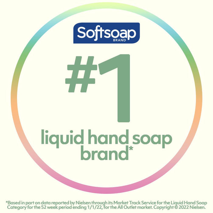 Softsoap Antibacterial Liquid Hand Soap, Sensitive Rosewater and Aloe Scent Hand Soap, 11.25 Fl Oz (Pack of 6)