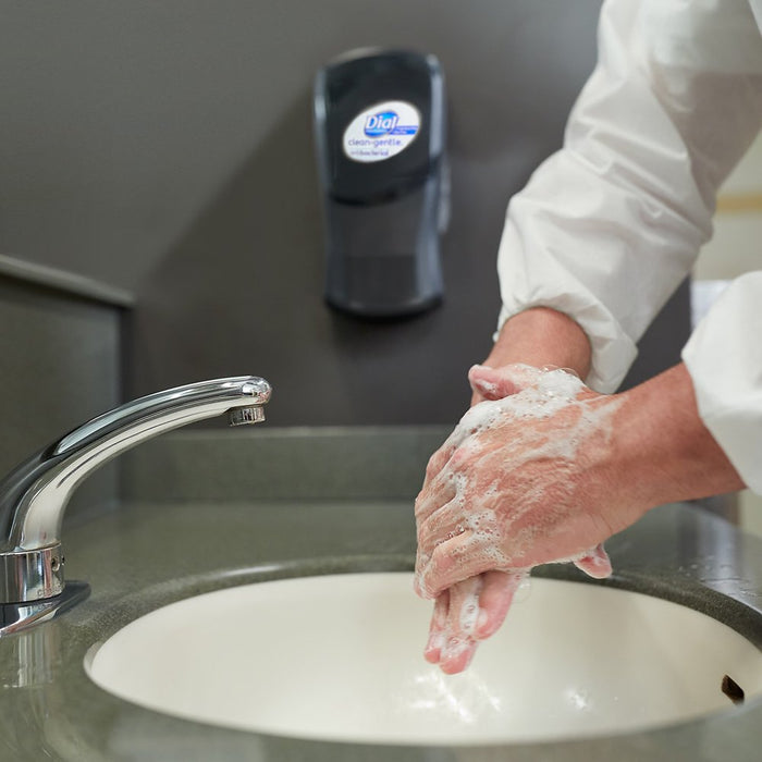Dial, DIA16619, FIT Manual Foam Soap Dispenser, 1 Each, Slate, 1.27 Quart