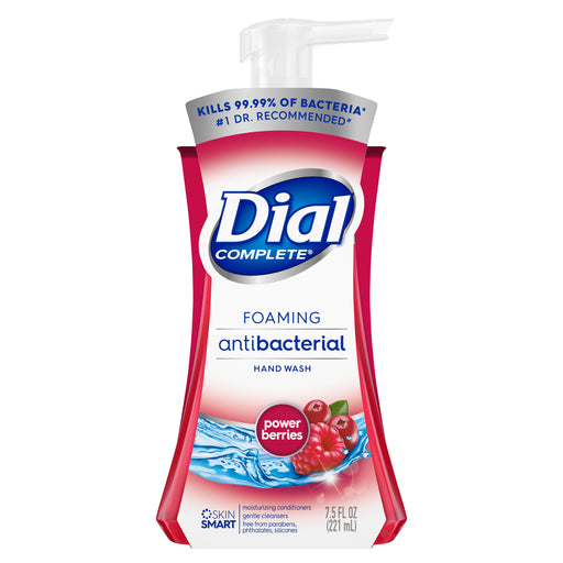 Antibacterial Foaming Hand Wash, Power Berries, 7.5 Oz Pump Bottle, 8/Carton | Bundle of 5 Cartons