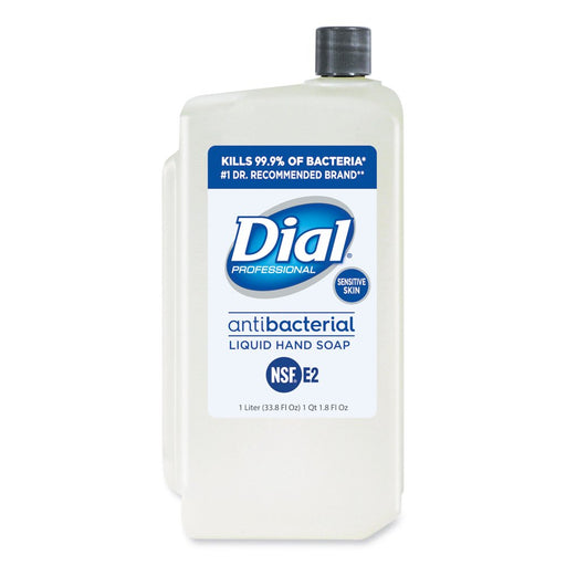 ANTIMICROBIAL SOAP for SENSITIVE SKIN, 1 L REFILL, FLORAL, 8/CARTON
