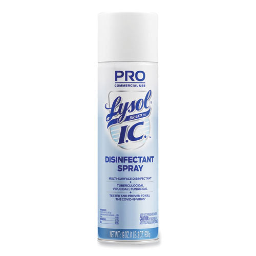 YSOL® Brand I.C.™ Disinfectant Spray, 19 oz Aerosol Spray, 12/Carton