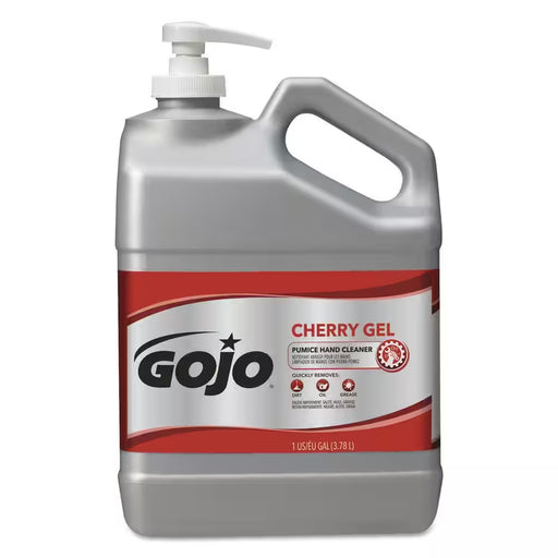 1 Gal. Cherry Scent Gel Pumice Hand Soap, Bottle, 2/Carton