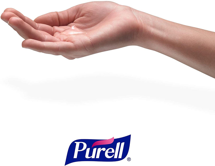 PURELL Advanced Hand Sanitizer Soothing Gel, Fresh Scent, 4 Fl Oz Travel Size Flip Cap Bottle (Pack of 24) - 9631-24