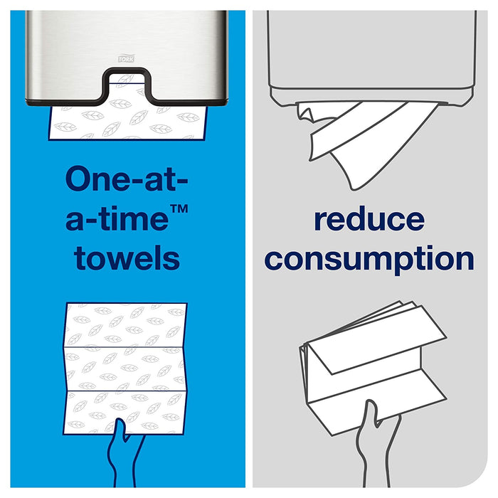 Tork Xpress Soft Multifold Hand Towel White H2, Premium, 4-Panel, 16 X 94 Sheets, MB573
