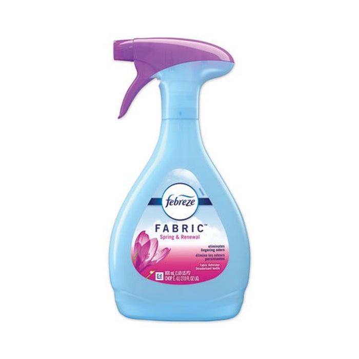 Fabric Refresher/Odor Eliminator, Spring and Renewal, 27 Oz Spray Bottle | Bundle of 5 Each