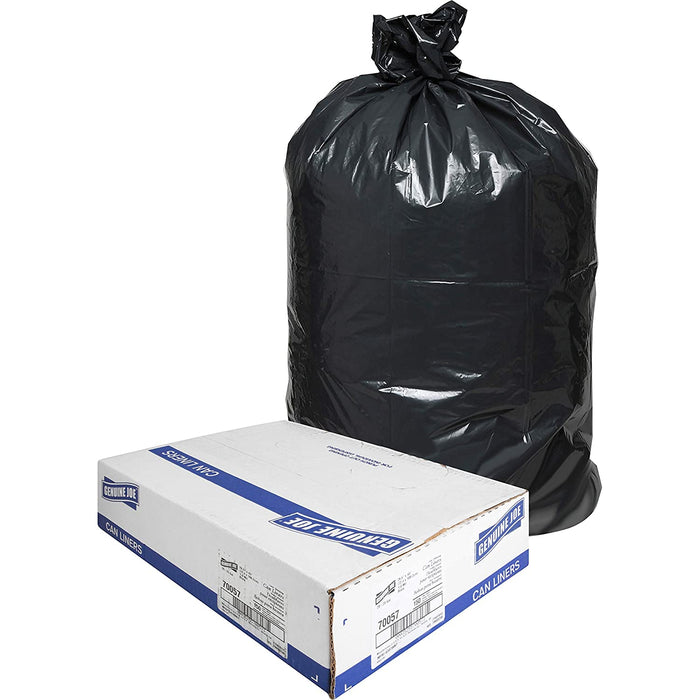 -Gjo70057 Slim Jim Can Liners , Black, 1 Count (Pack of 150)