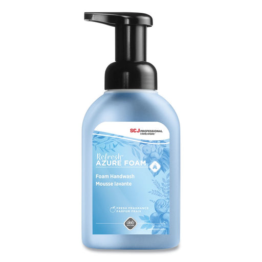 Fresh Apple Scent Foam Hand Soap - Fresh Apple Scent - 10 Fl Oz (295.7 Ml) - Pump Bottle Dispenser - Kill Germs, Dirt Remover - Hand - Blue - Anti-Irritant - 1 Each | Bundle of 5