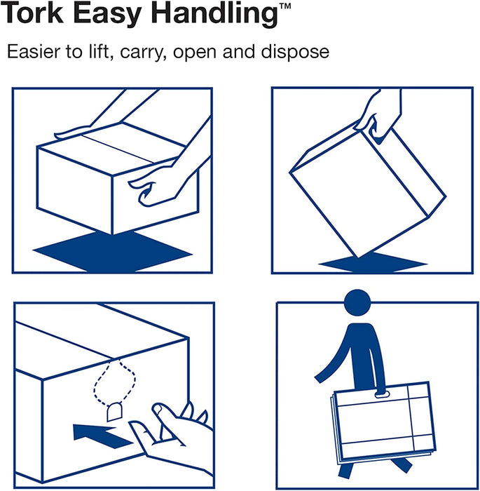 Tork High-Capacity Toilet Paper Roll White T26, Advanced, 2-Ply, 36 X 1000 Sheets, 110292A