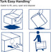 Tork Mini Jumbo Toilet Paper Roll White T2, Advanced, 2-Ply, 12 X 751', 12024402