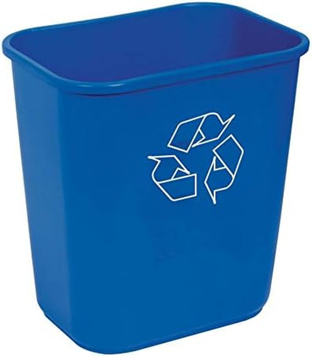 Recycling Bin, 3.25 Gallons, Blue, WB0197