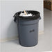 GJO01535 Heavy Duty Low-Density Puncture Resistant Can Liner, 60 Gallon Capacity, 56" Length X 39" Width X 1.50 Mil Thickness, Black (Box of 50)
