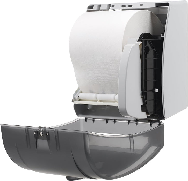 Blue Basic Recycled Paper Towel Rolls (Previously Branded Envision) by PRO , White, 26601, 800 Feet per Roll, 6 Rolls per Case